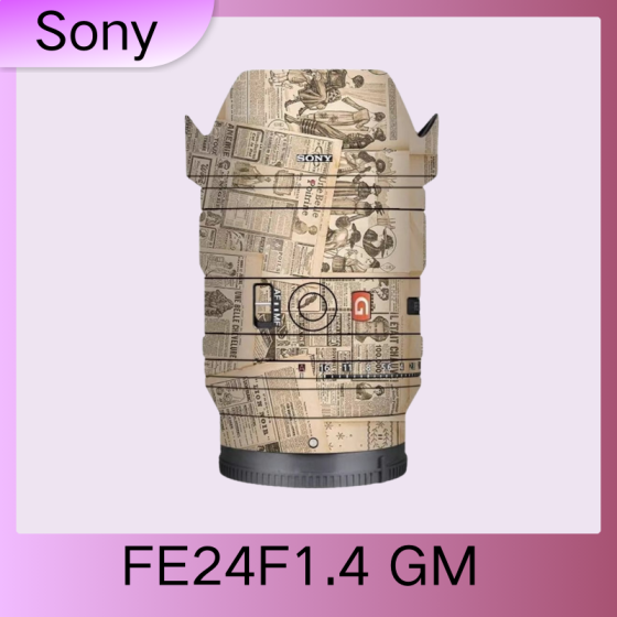 Lentes Sony FE24F1.4 GM  - Pele câmera, adesivo câmera - com alta resistência a arranhões, à prova d'água e com design elegante.